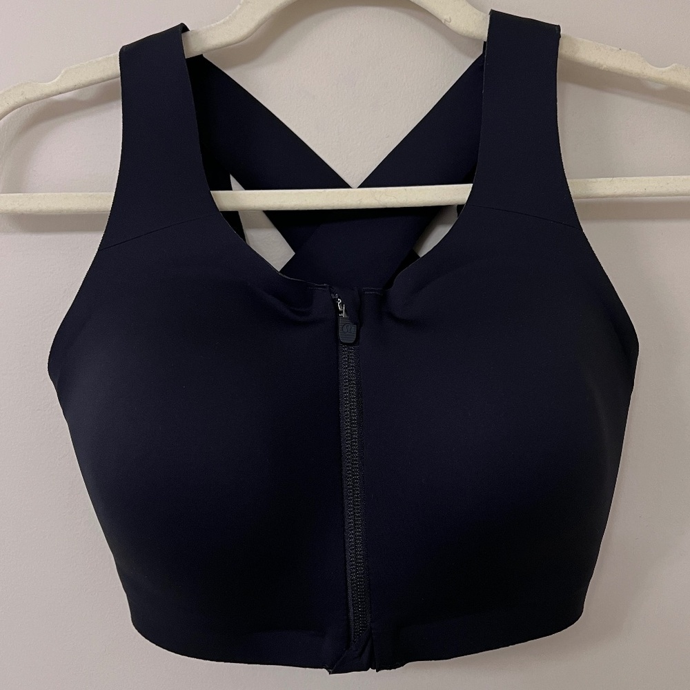 LULULEMON ENLITE SPORTS BRA *ZIP FRONT